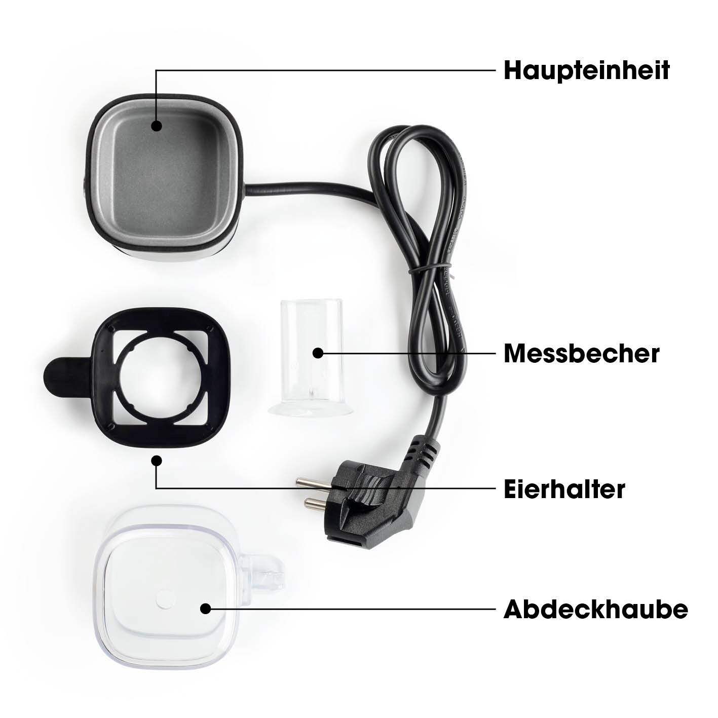 GOURMETmaxx Eierkocher für 1 Ei 70W
