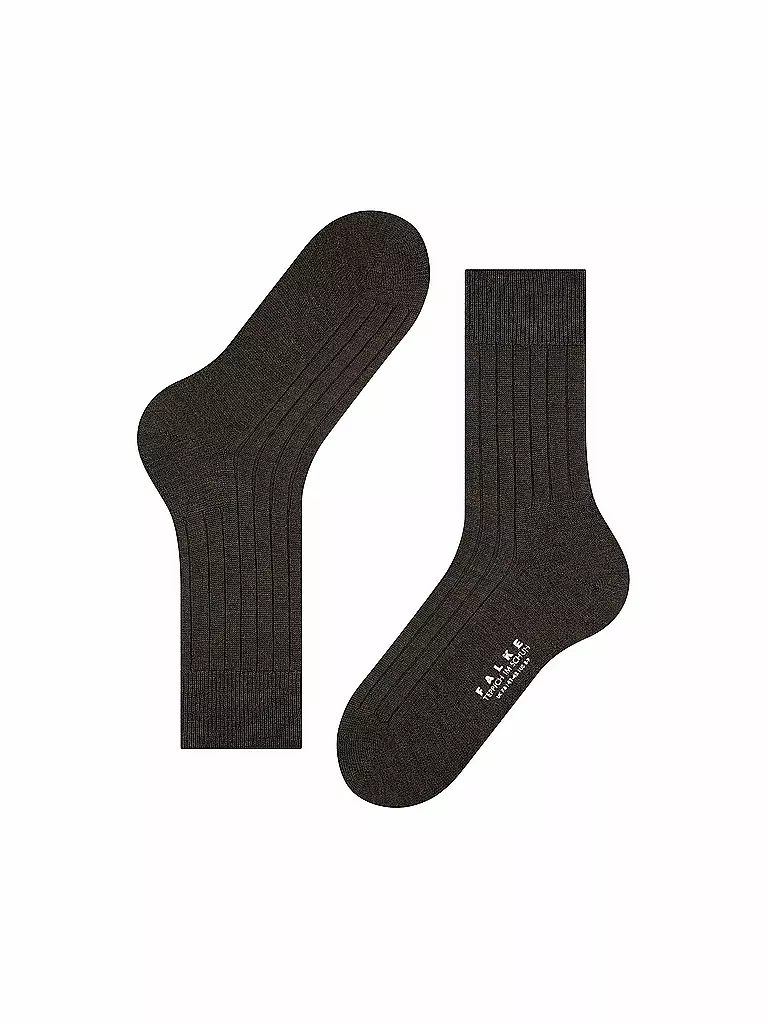 FALKE Socken TEPPICH IM SCHUH dark brown mel. braun