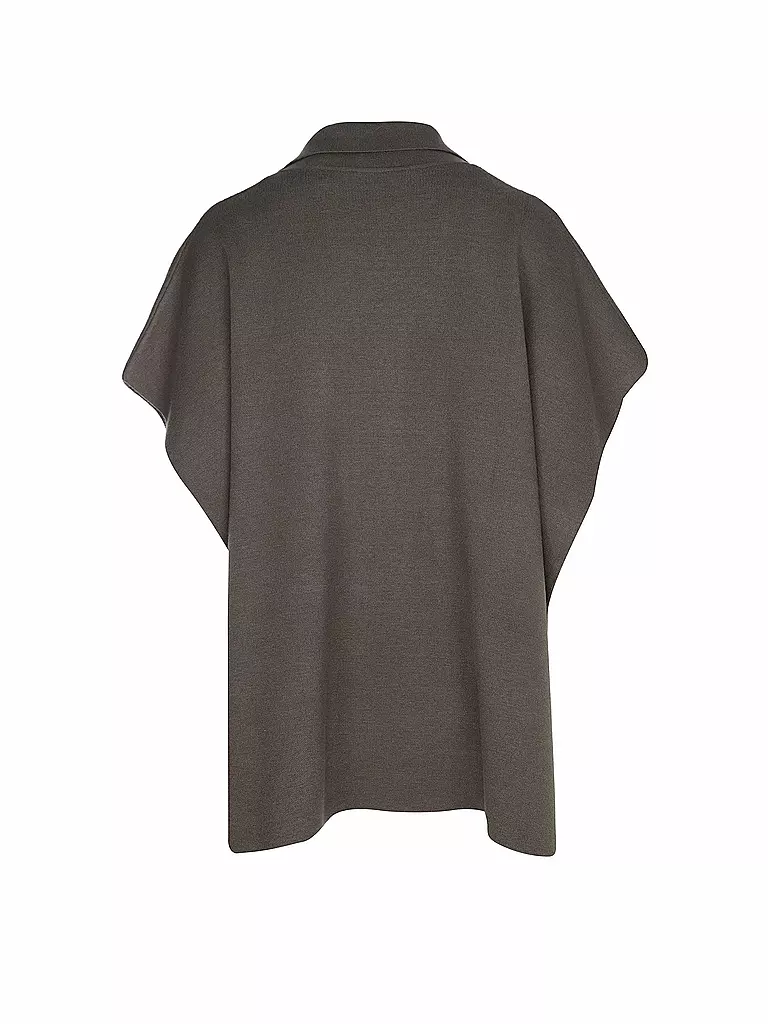SOMEDAY Poncho - Cape BOLESI olive