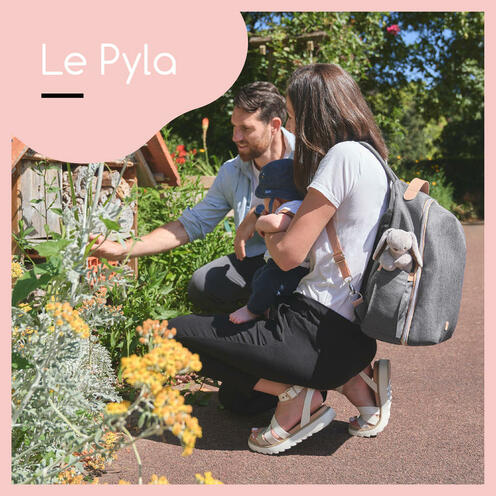 Sac à langer Le Pyla Smokey - BABYMOOV