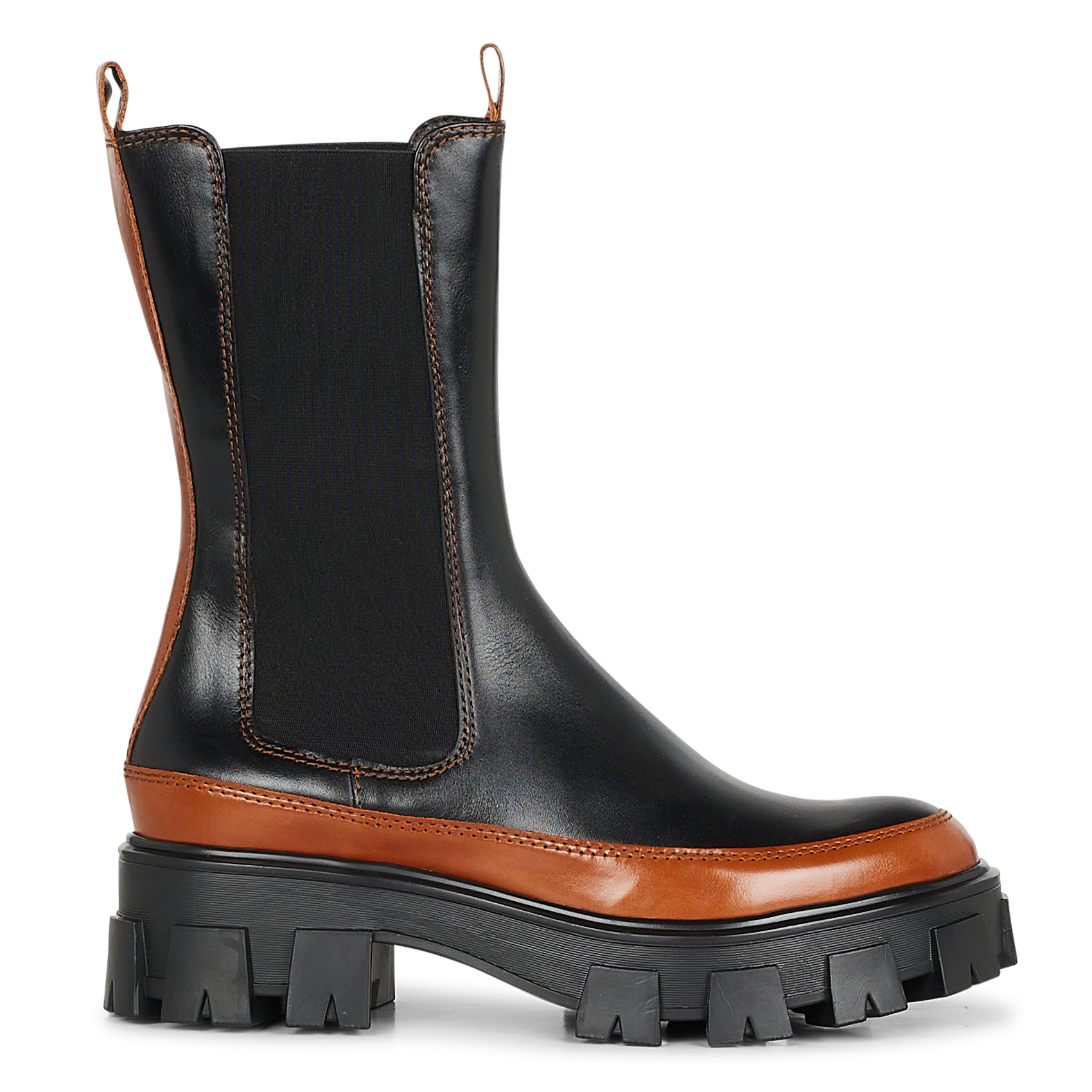 Bottes en cuir | Noir