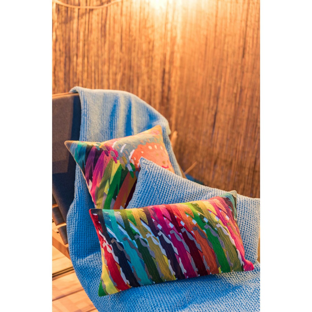 Coussin stonewashed maia quartz 30 x 50 cm