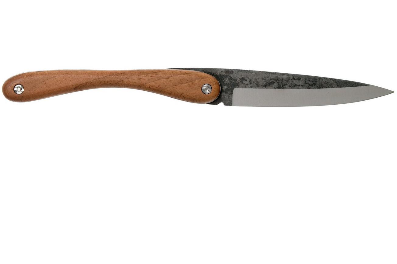 Laguiole en Aubrac Couteau d’ici L0511NOU/LNRB1 Walnut Carbon zakmes