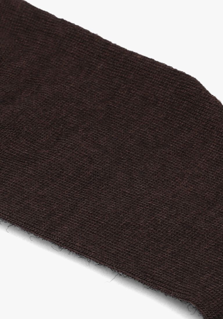 bruine mp denmark sokken wool/silk knee socks