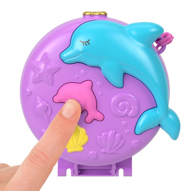 Polly Pocket - Delfin retten und spielen - Schatulle