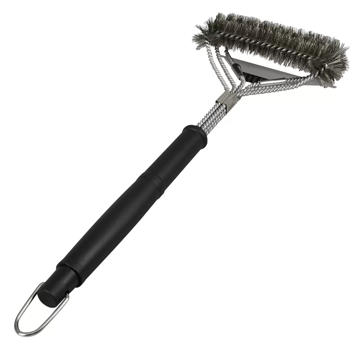 Grillschlitzreiniger 3 in 1 eldur schwarz,silber