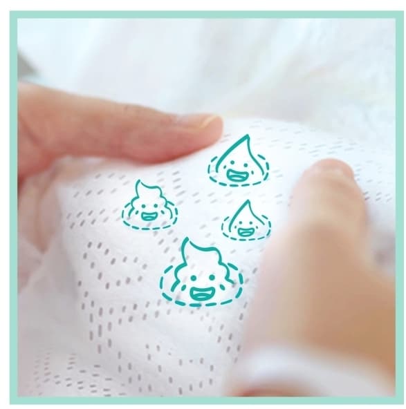 Pampers Premium Care Tape-bleier, størrelse 3, 200 bleier, 6-10 kg