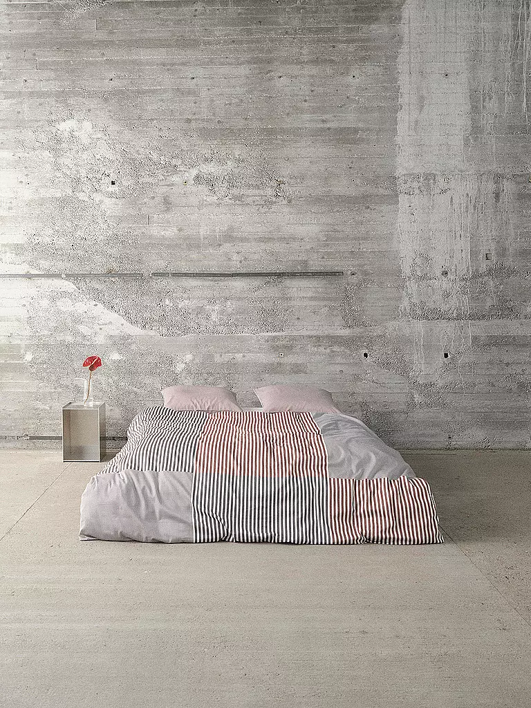 MARC O'POLO HOME Satin Bettwäsche ELLAN 70x90cm/140x200cm Crimson Brown hellbraun