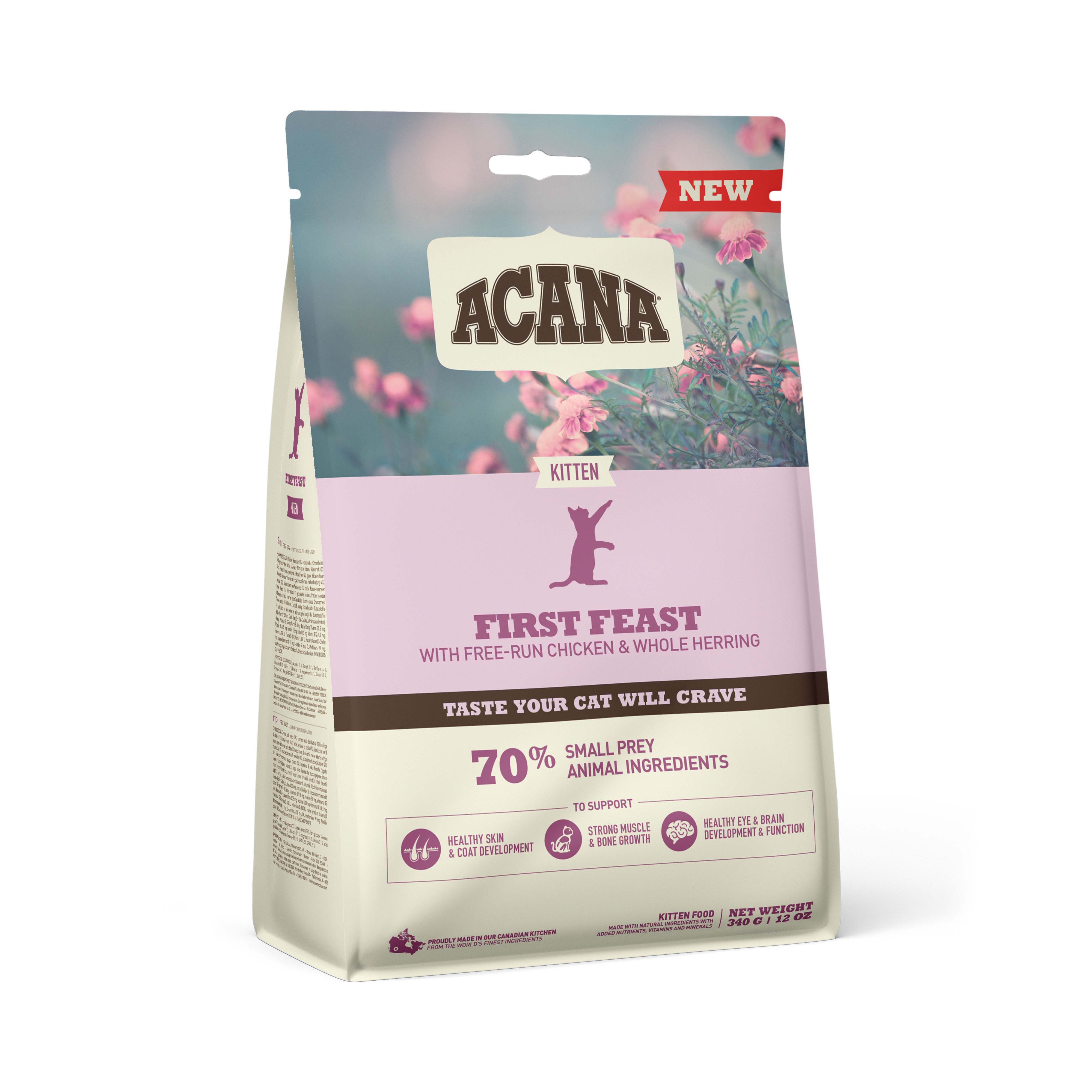 Acana First Feast Cat - Kattenvoer - 0.34 Kilogram - haring, kip