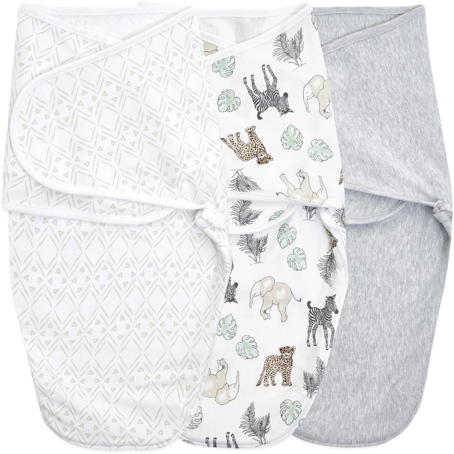aden + anais™ essentials easy swaddle™ Wickel-Pucktuch 3er-Pack toile 0-3 Monate