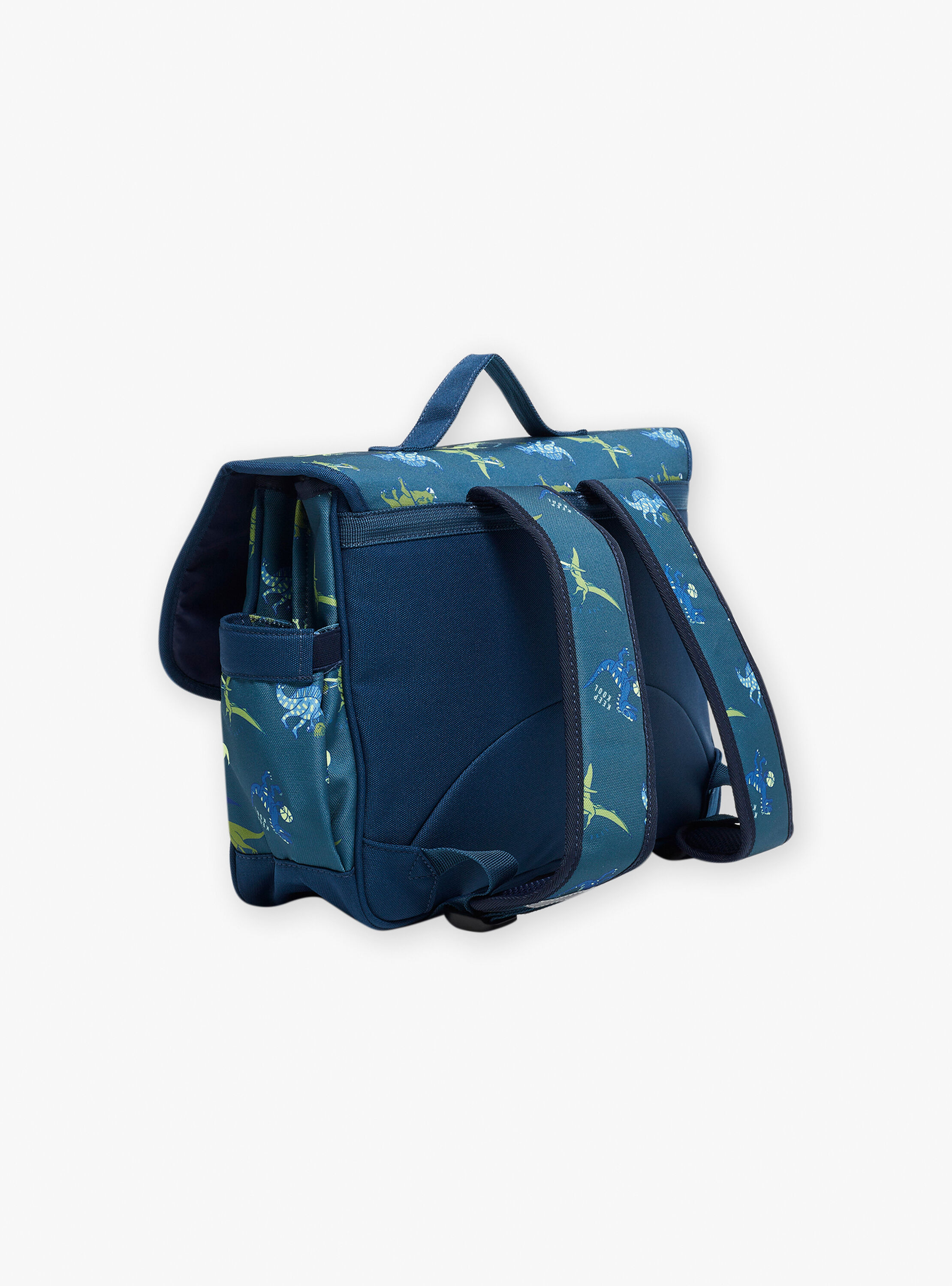 Cartable en toile à imprimé dinosaures