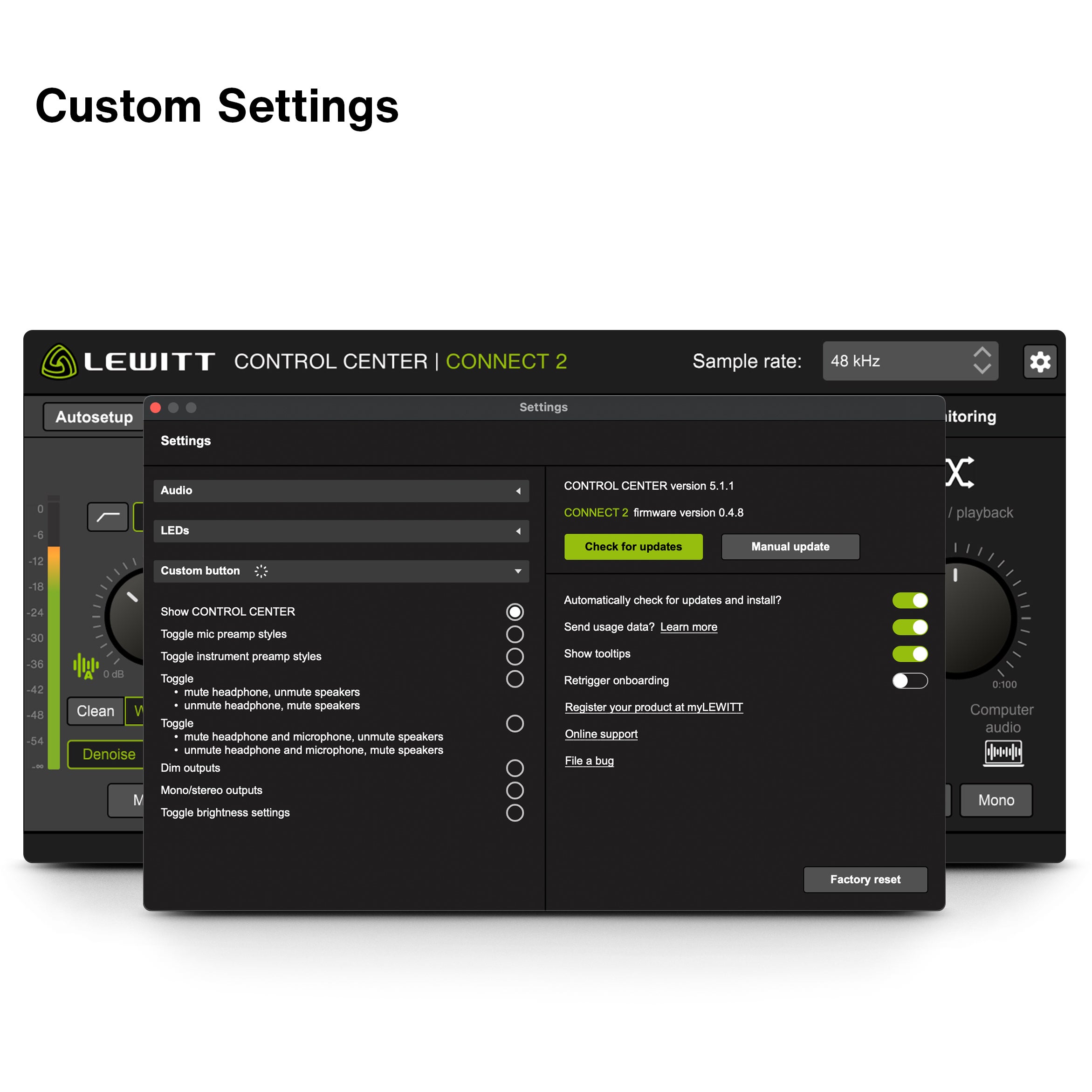 Lewitt Connect 2 audio interface