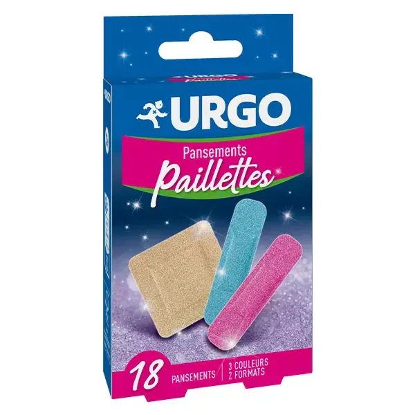 Urgo Pansements Paillettes 18 unités