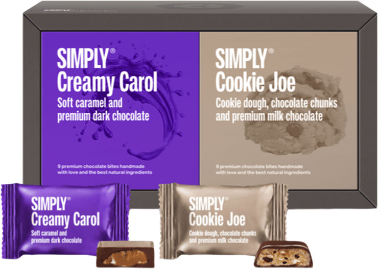 Simply Chocolate Gift Box, Sharing is caring (180 g)