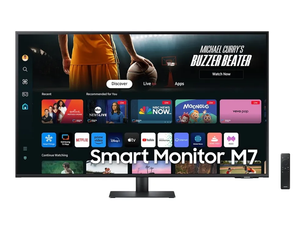 Samsung S43DM702UU - M70D Series - LED-skærm - Smart - 43
