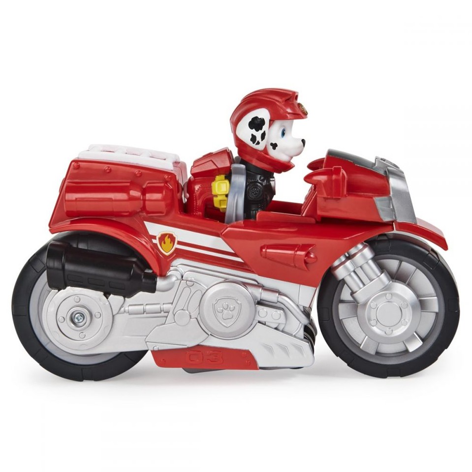 Paw Patrol - Moto Hvalpe Tema Køretøj - Marshall