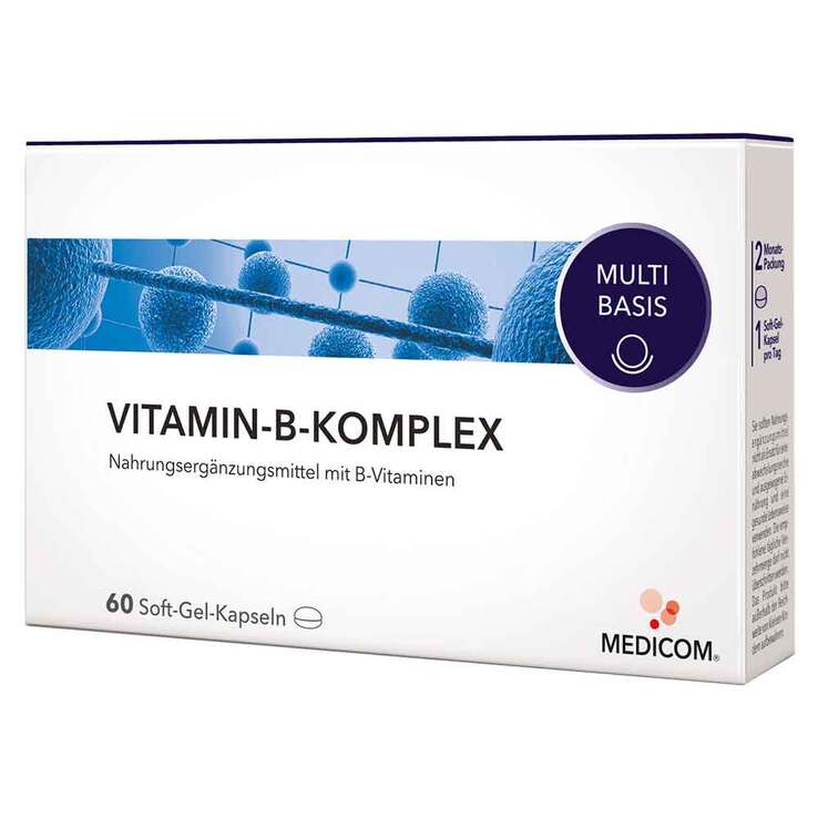 Vitamin-B-Komplex Weichkapseln, 60 St