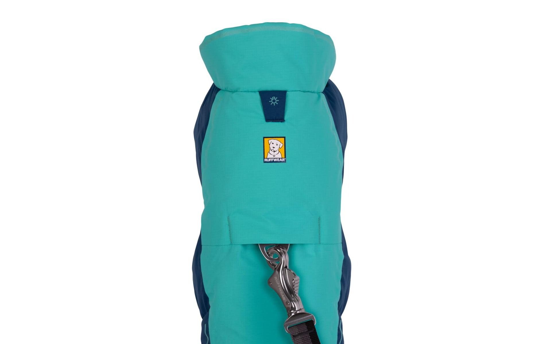 Wintermantel Vert, S, Aurora TealWärmender und wasserdichter Hundemantel