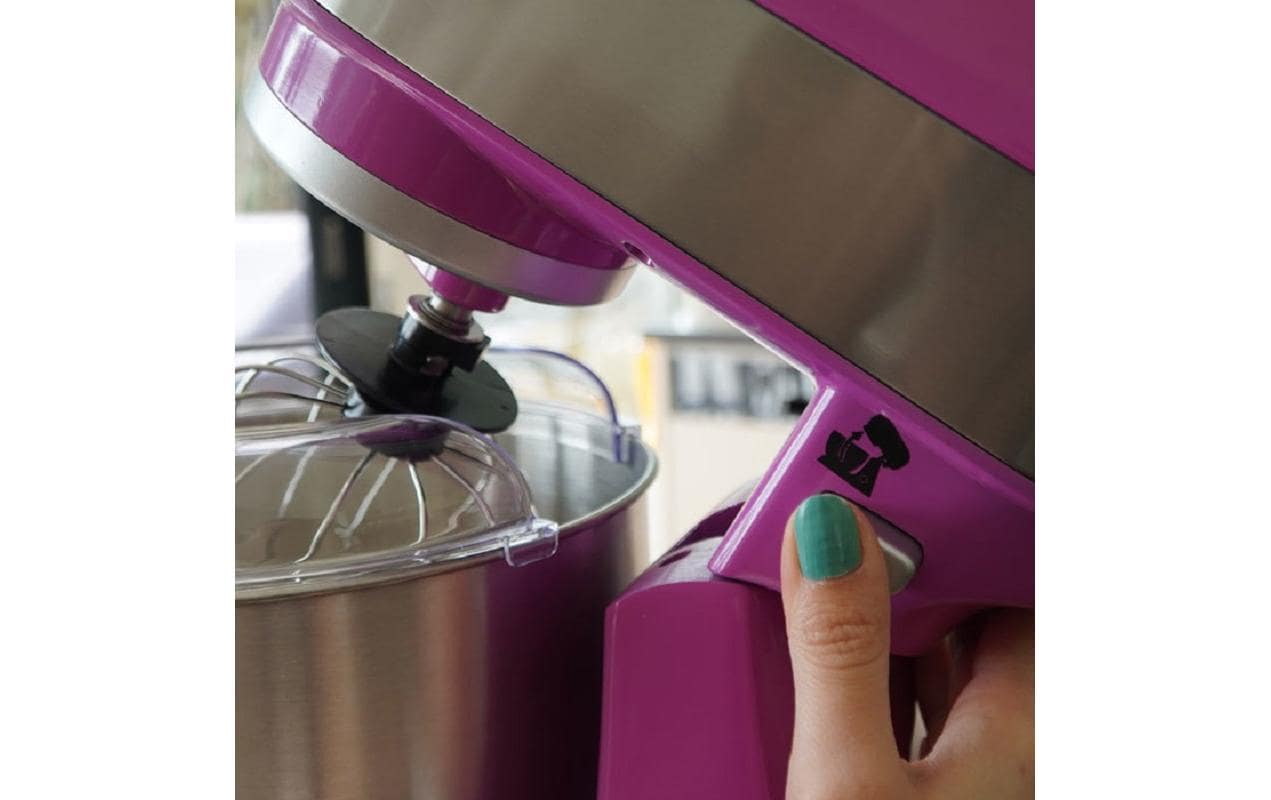 Küchenmaschine U445CH3 Pink<br>Kraftvolle Küchenmaschine mit grosser Chromstahl-Schüssel