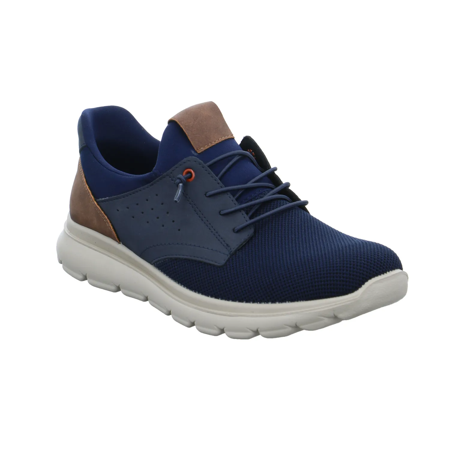 IMAC Halbschuhe Sneaker Stoff Blau Textil