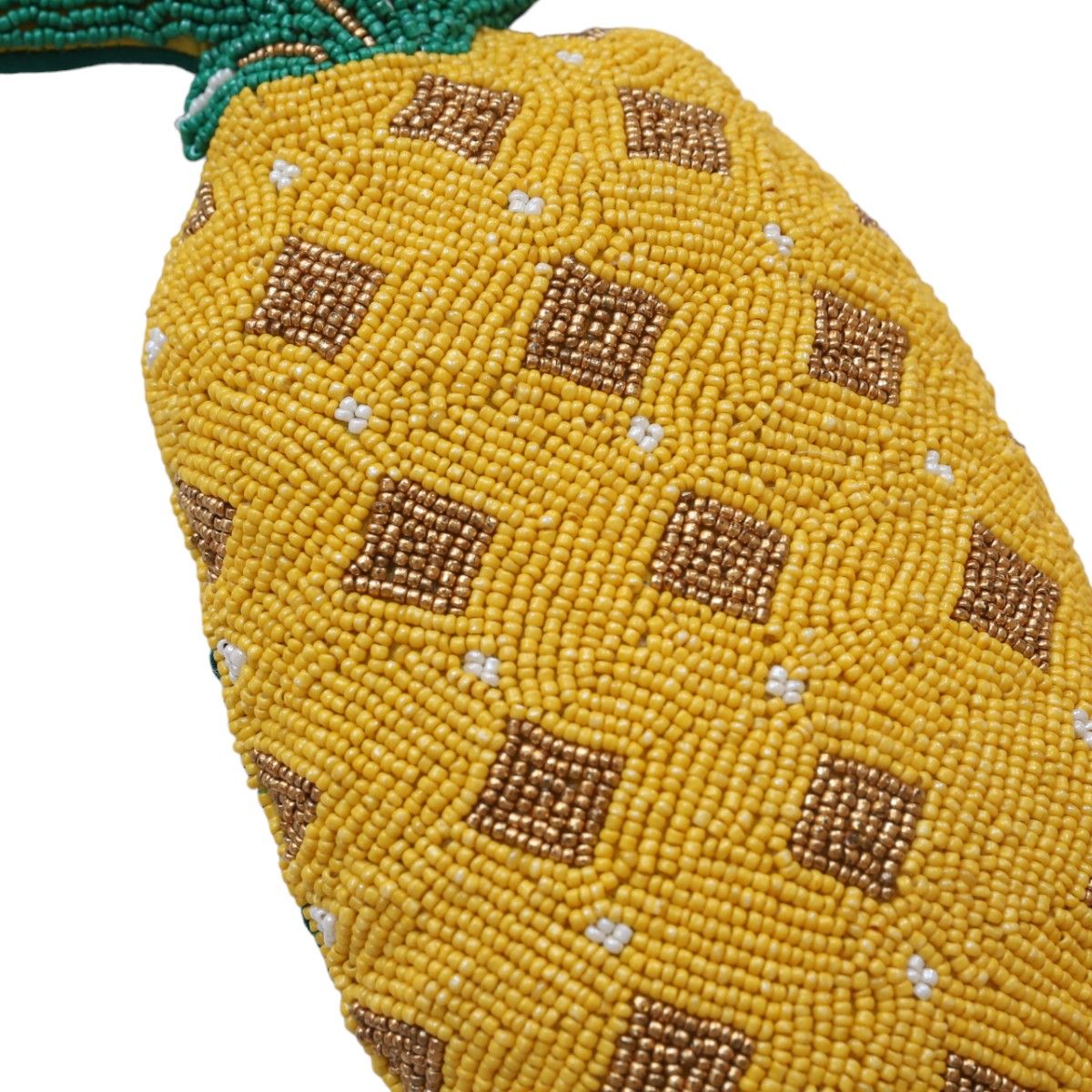 Petit coussin en perles ananas - Copacabana party ! Pondie Chérie
