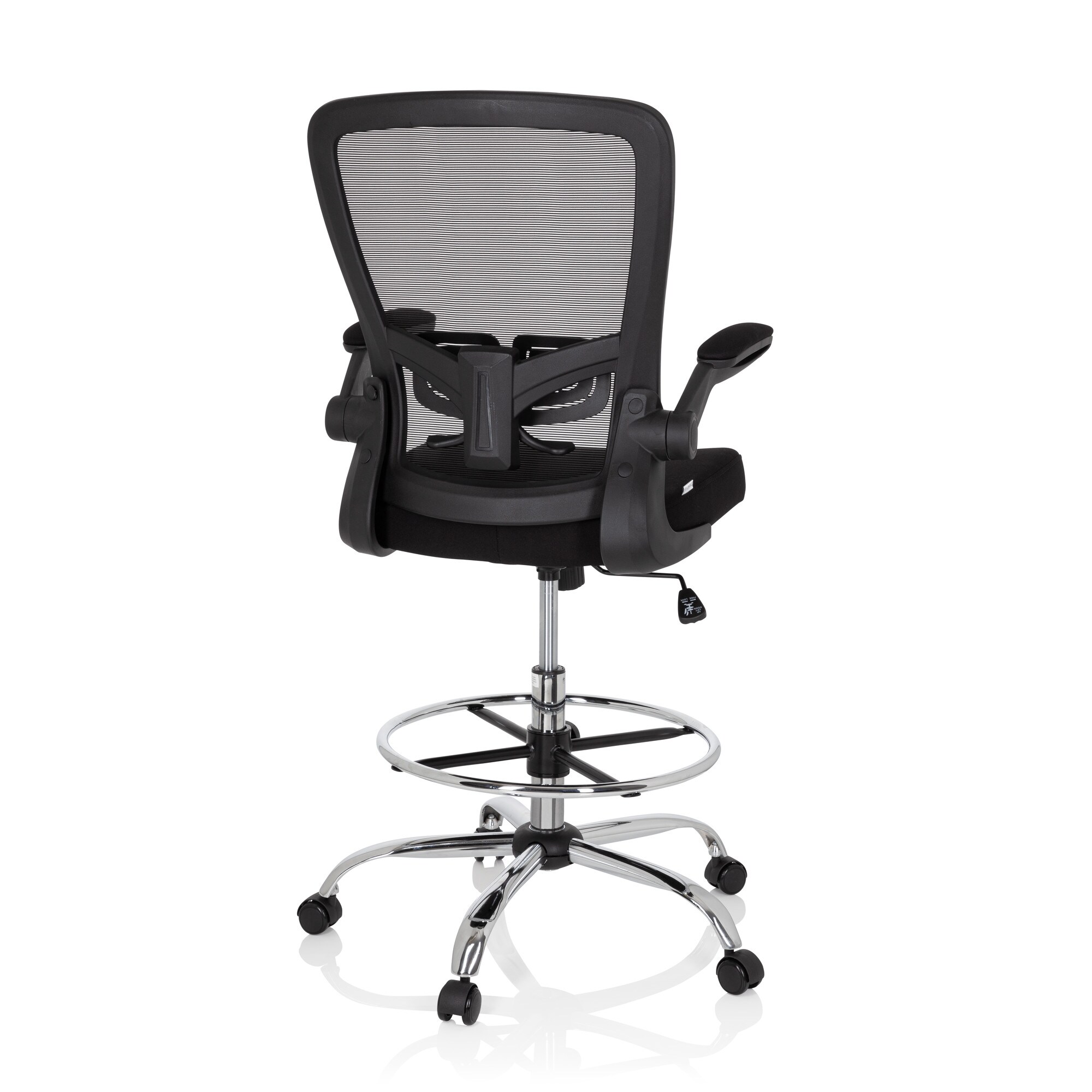 Counterstuhl VENDO WORK Stoff/Netzstoff mit Armlehnen hjh OFFICE