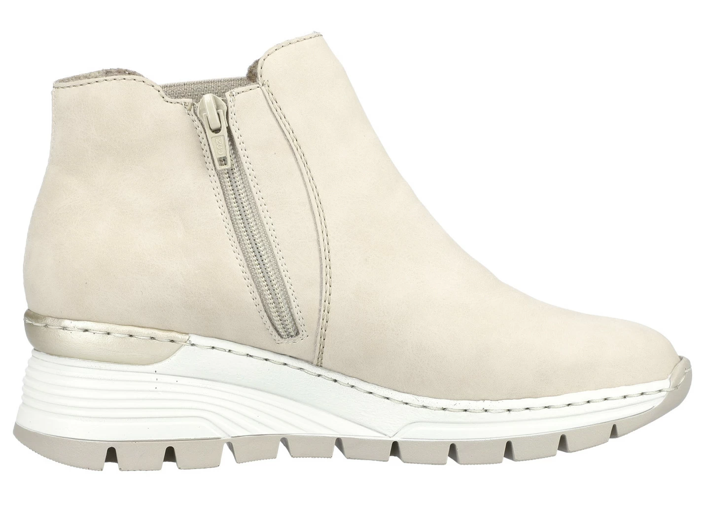Rieker Stiefelette aus weichem Nubukmaterial
