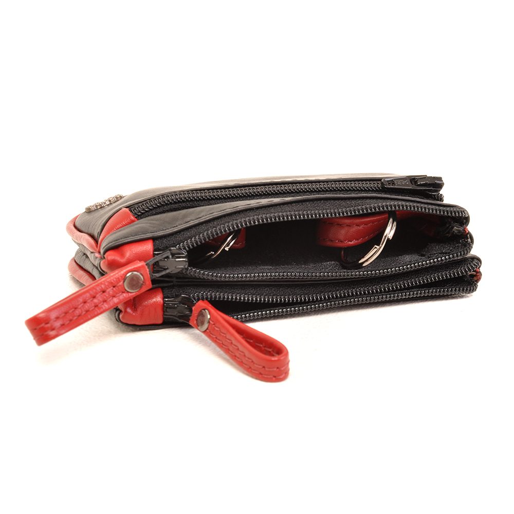 Berba Soft Sleuteletui Black – Red