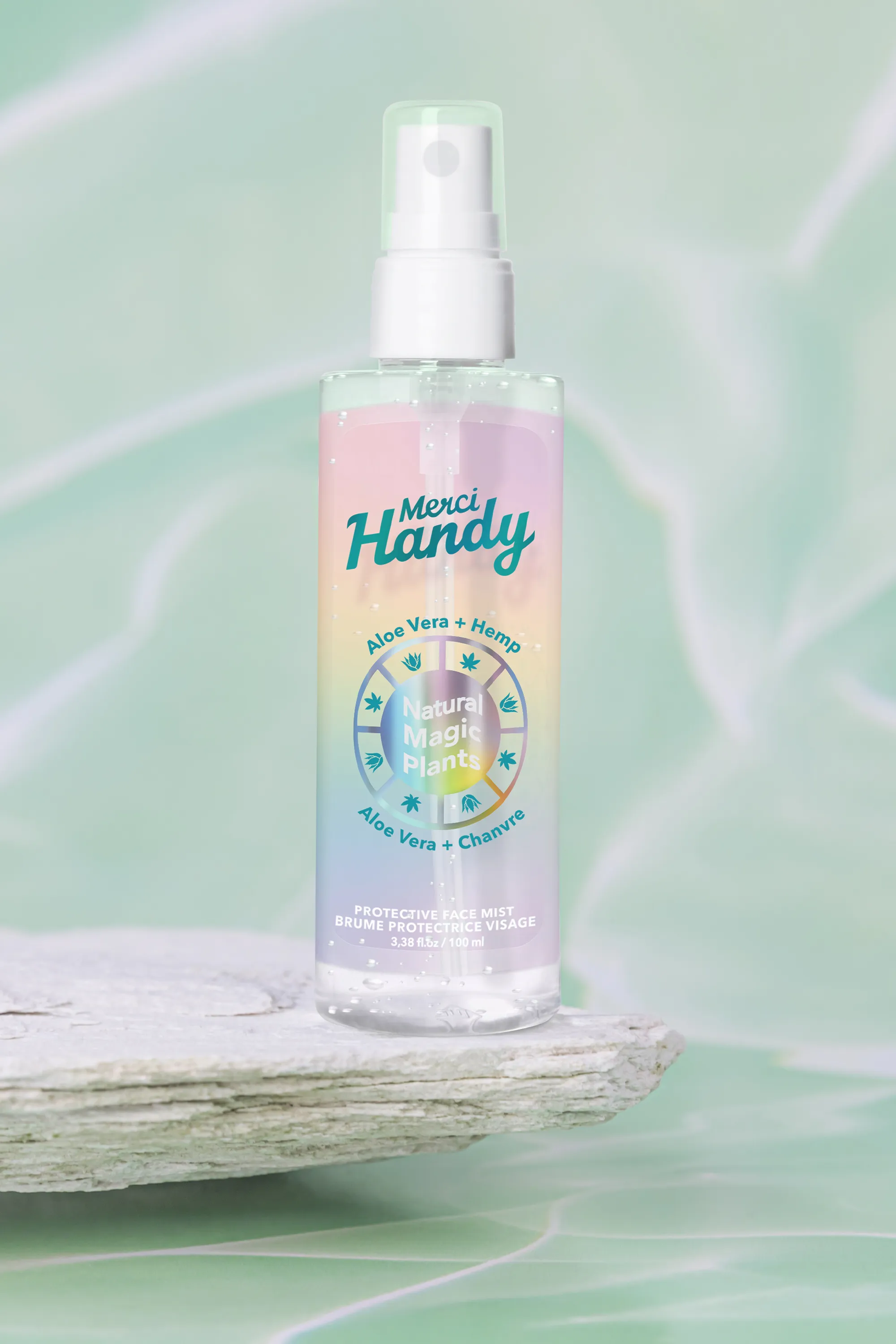 Merci Handy Brume protectrice visage au chanvre-100 ml