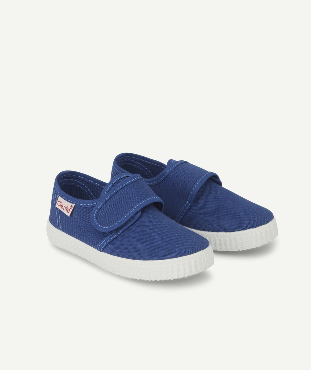 CIENTABASKETS EN TOILE GARÇON BLEUES À SCRATCH