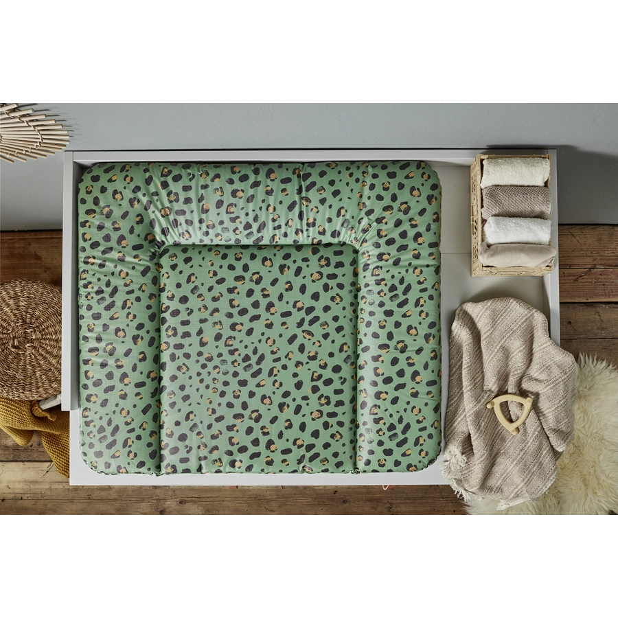 Rotho Wickelauflage Motiv Leopard 85 x 72 x 5 cm