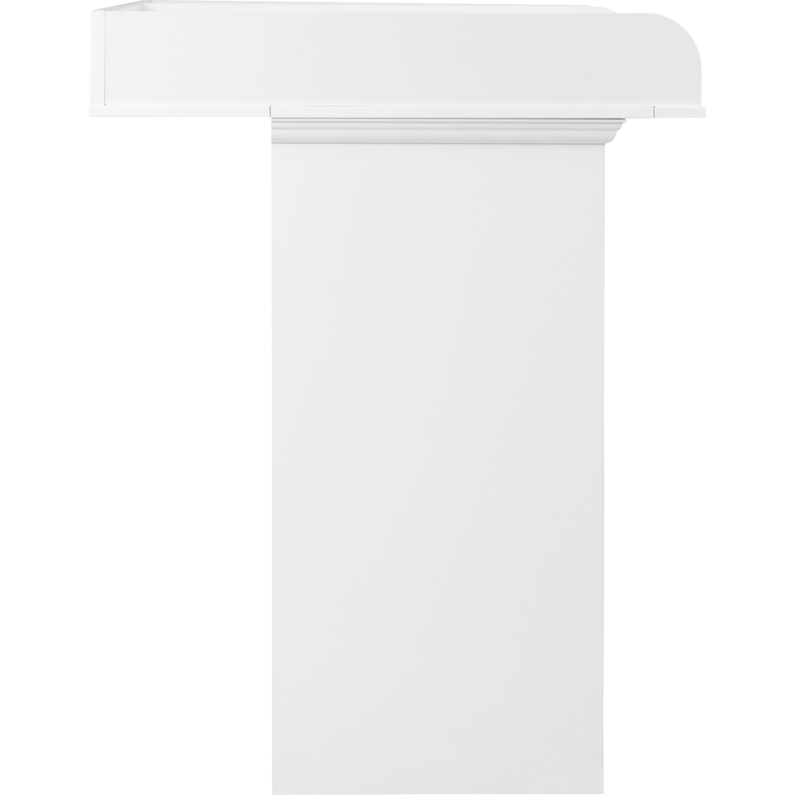 Wickelkommode Landwood Melamin weiss 120 x 100 x 77 cm