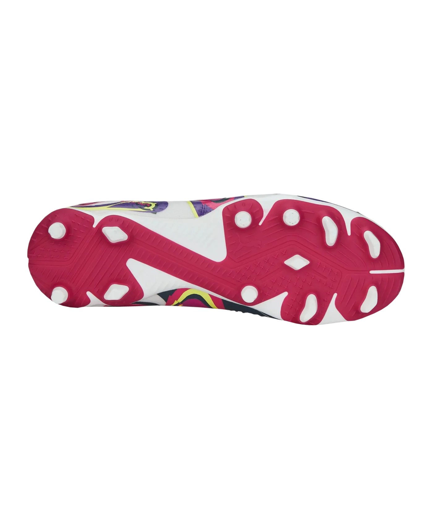 PUMA FUTURE Match FG/AG NJR Creativity Jr Kids Weiss Lila F01