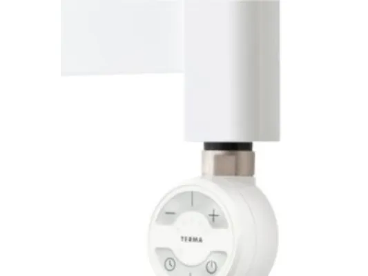 TVS Elpatron håndklæderadiator - 300 watt med timer og termostat