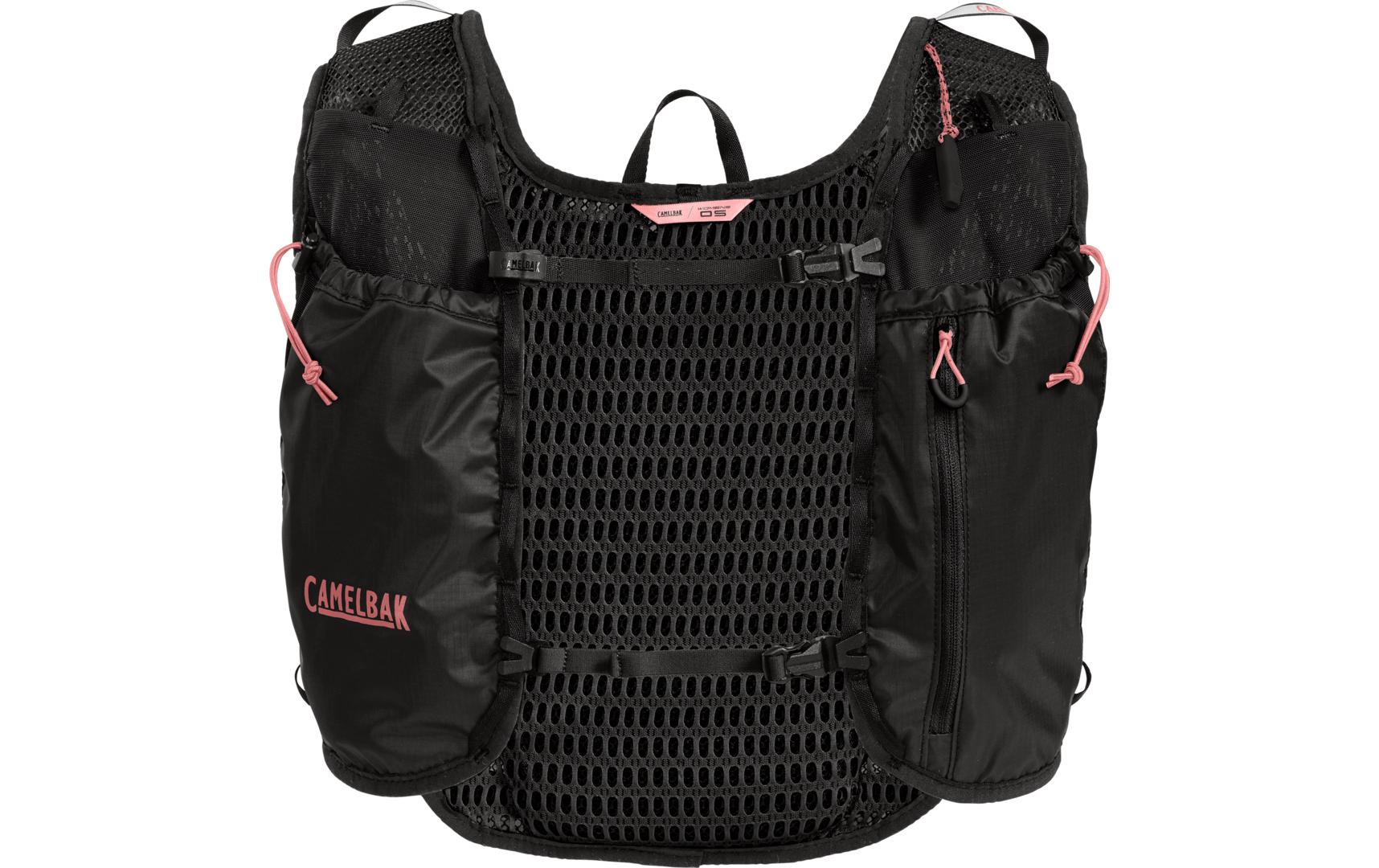 Womens Trail run vest black SchwarzLeichte Gewichtsweste für Damen