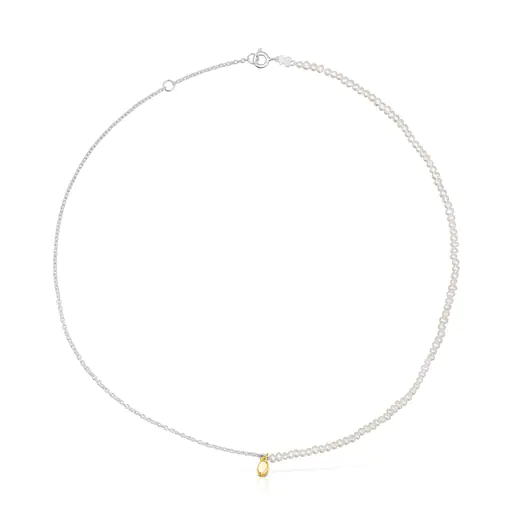 Colar bicolor com pérolas TOUS Joy Bits