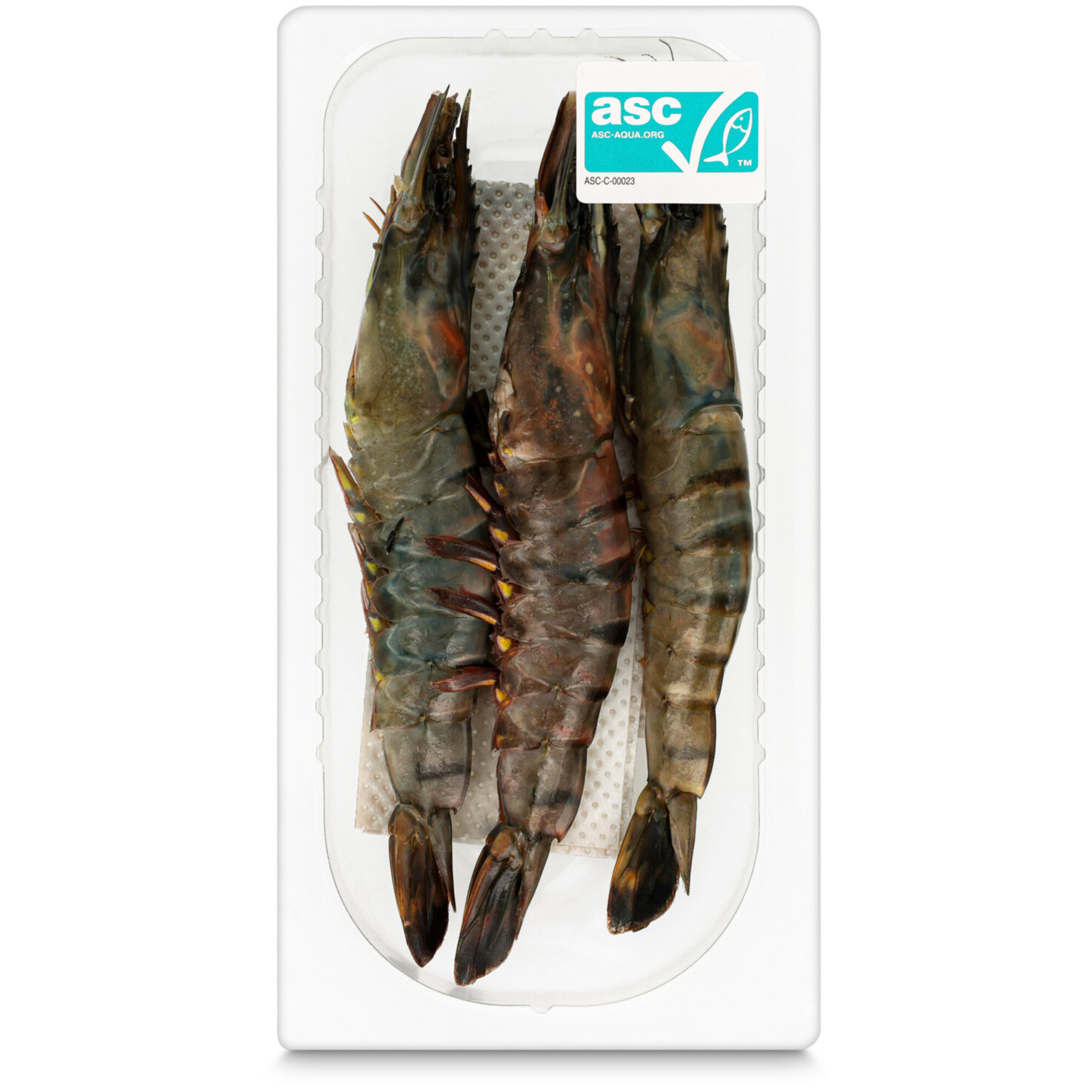 Crevetten ganz roh ASC Nr.1 ca. 3 Stück 135g