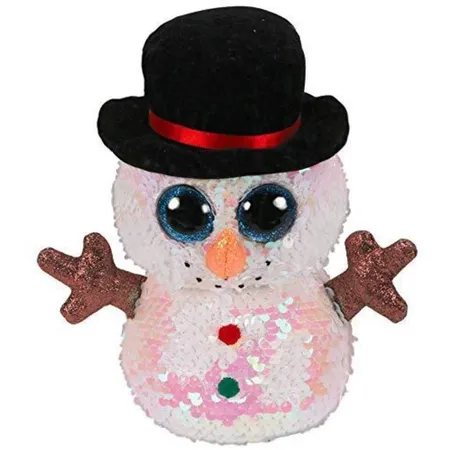 ty Flippables Schneemann Melty, 15cm mit Wendepailetten