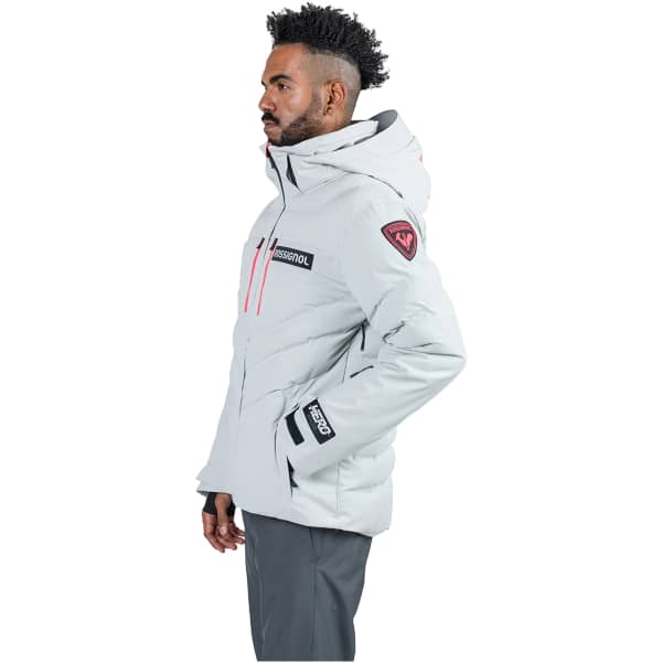 Veste de ski ROSSIGNOL HERO BLACKSIDE PUFFY JKT SOFT GREY