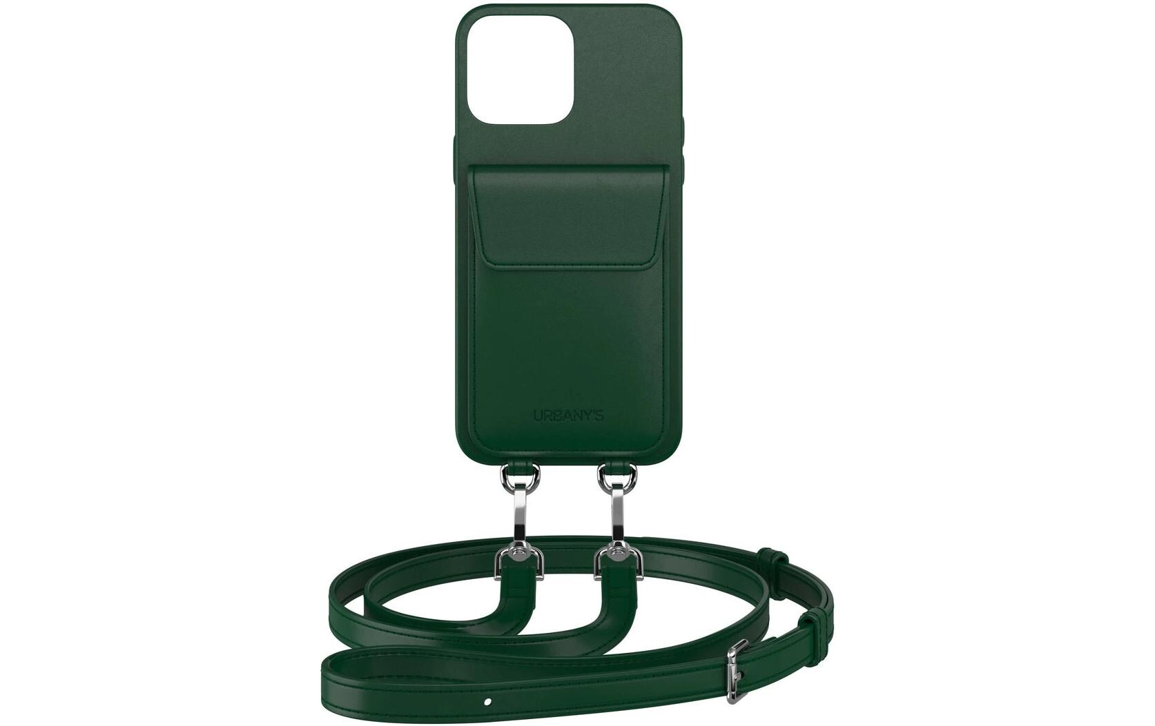 Necklace Case Handekette+ iPhone 16 Plus GrünSchutzhülle mit Handykette für das Apple iPhone 16 Plus