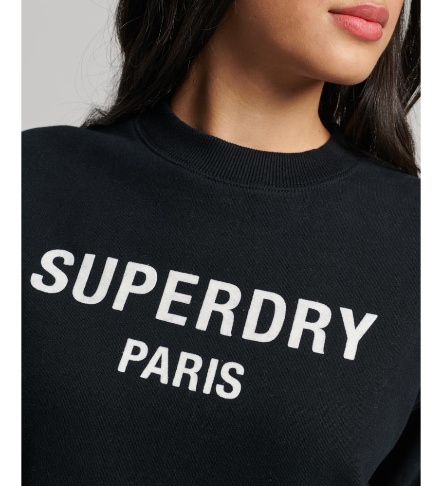 Moletom Superdry Sport Luxe preto