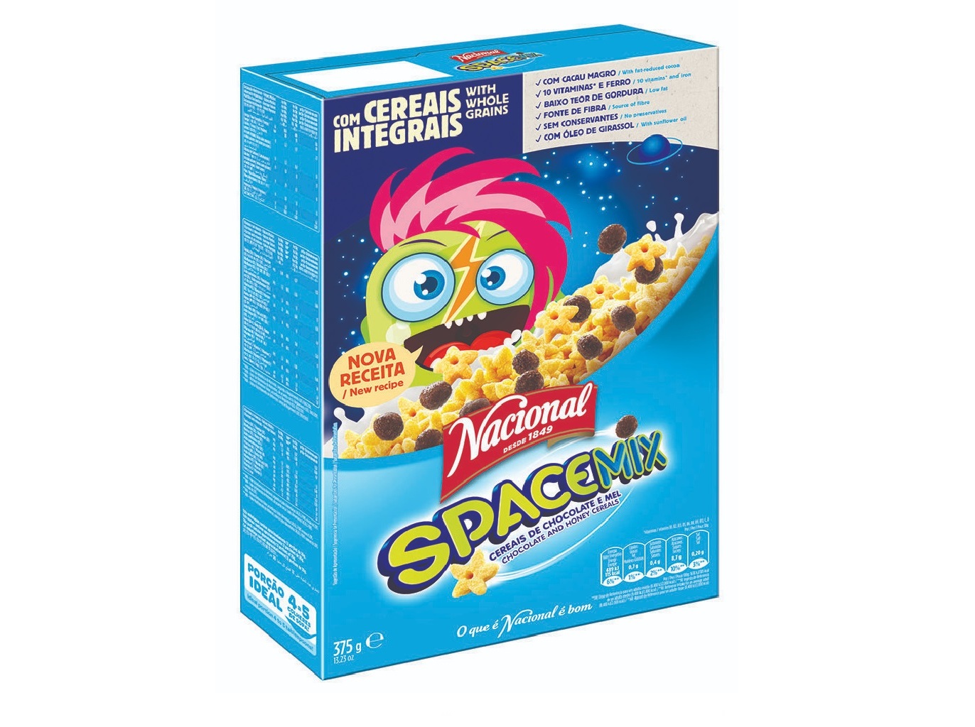 CEREAIS NACIONAL SPACE MIX 375G