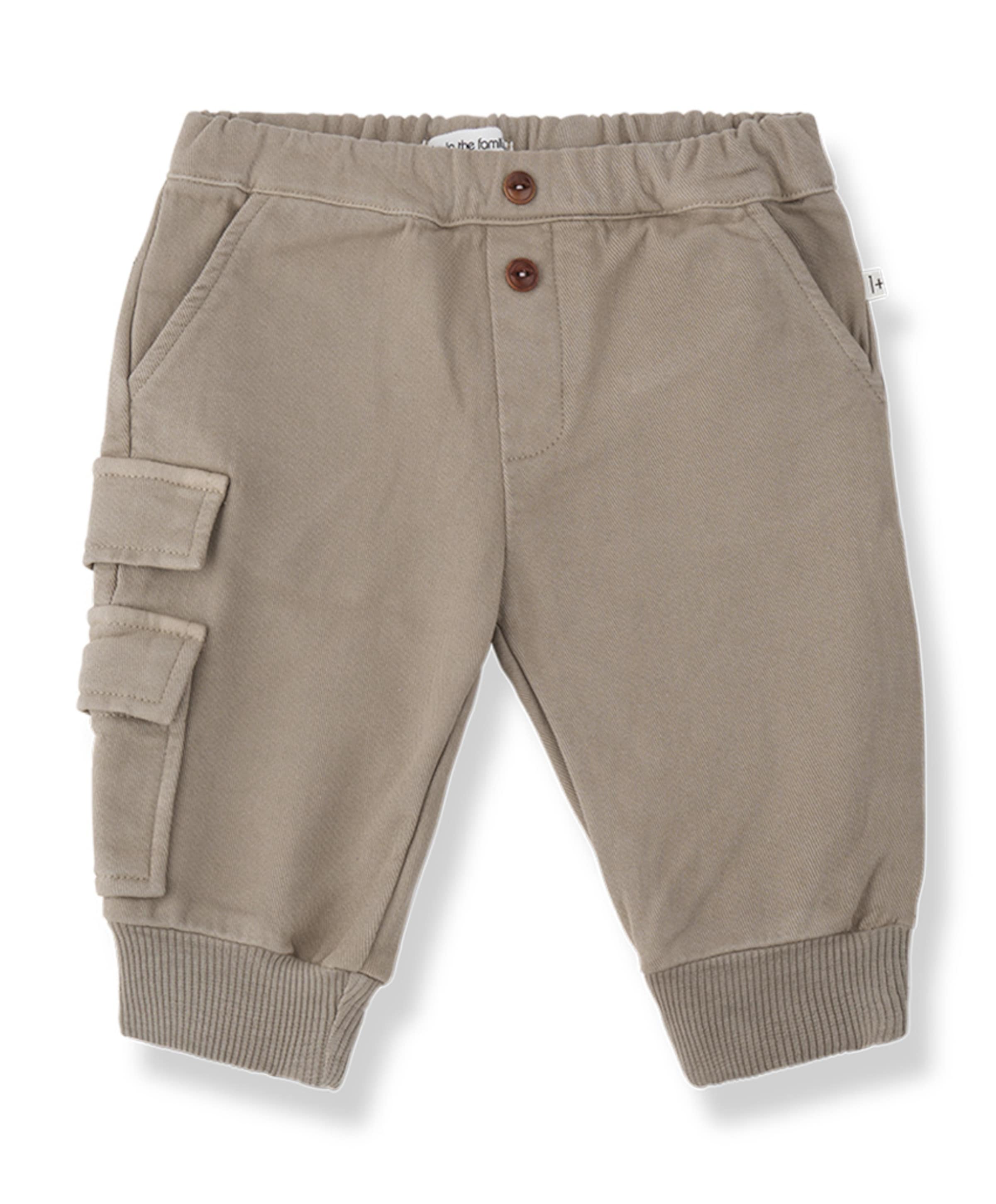 One More in the family Jongens broek beige