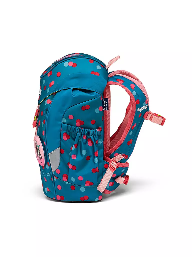 ERGOBAG Kinder Rucksack Mini - VoltiBär petrol