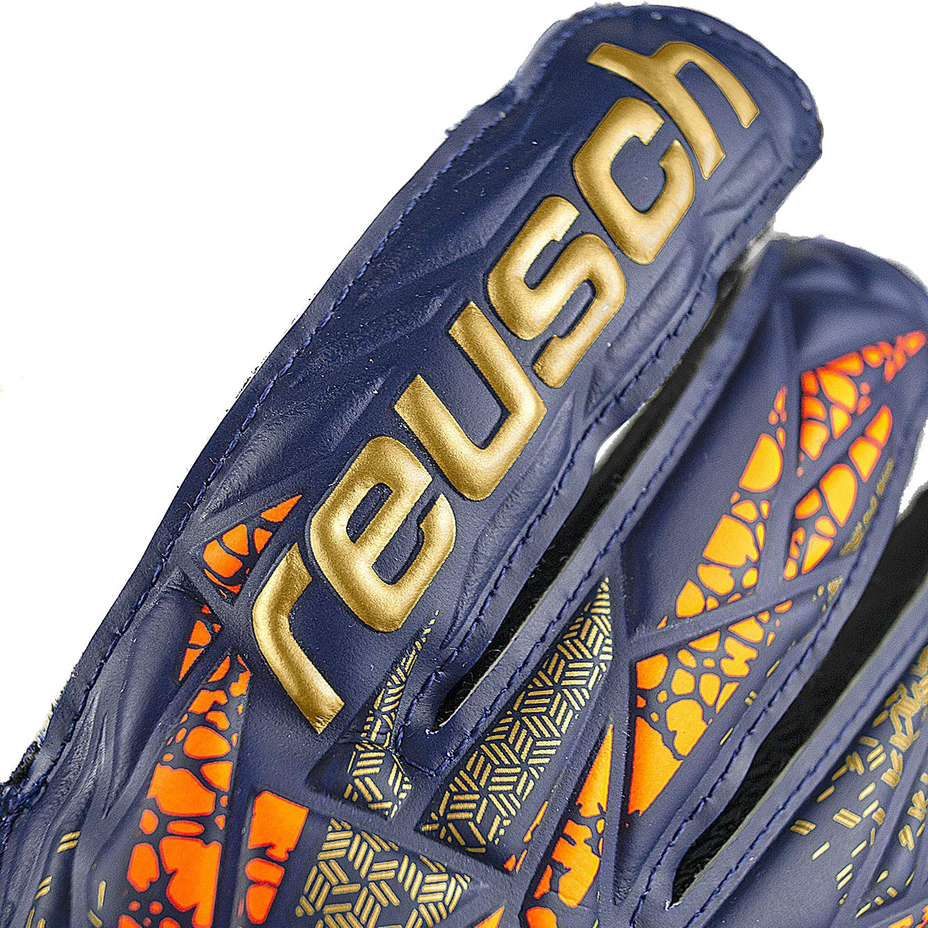 Reusch Attrakt Grip Torwarthandschuhe premium blue