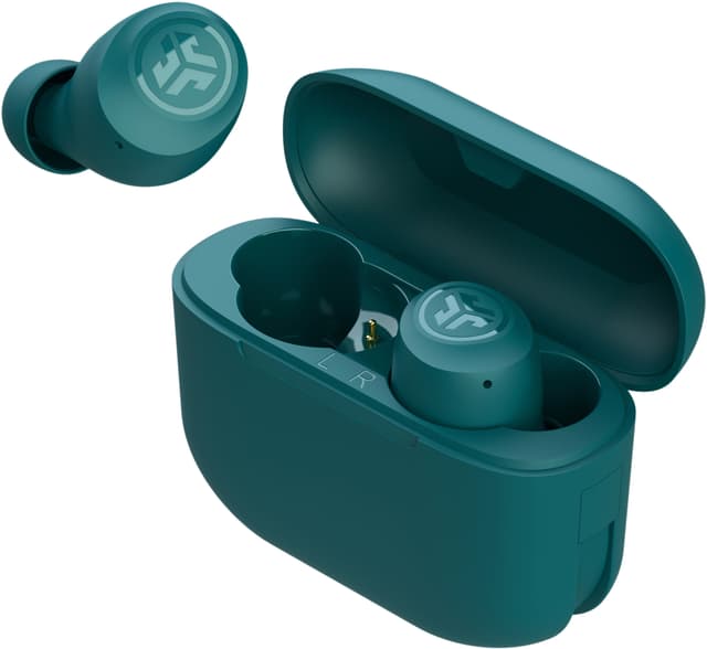 JLab Go Air Pop true wireless in-ear høretelefoner (blågrøn)