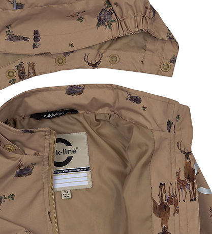 Mikk-Line Sommerjacke - Seetang m. Waldtiere