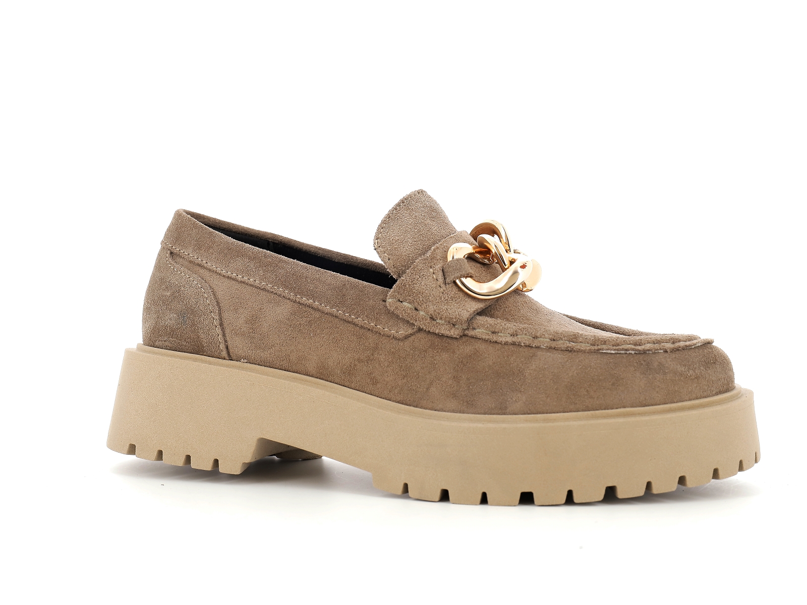 Elue par nous-MICIME Nubuck Velours Beige