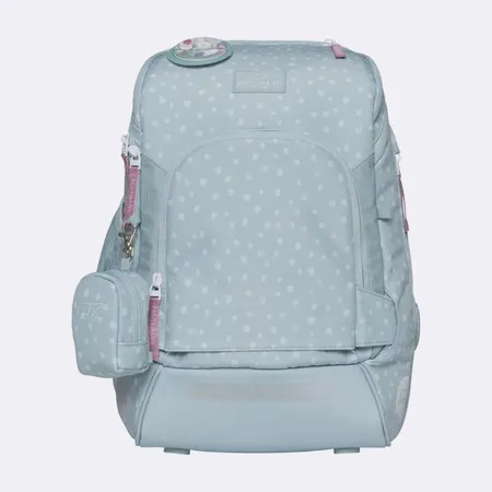 Beckmann Schulrucksackset Active Air FLX Set Forest Deer dusty mint, 6-teilig