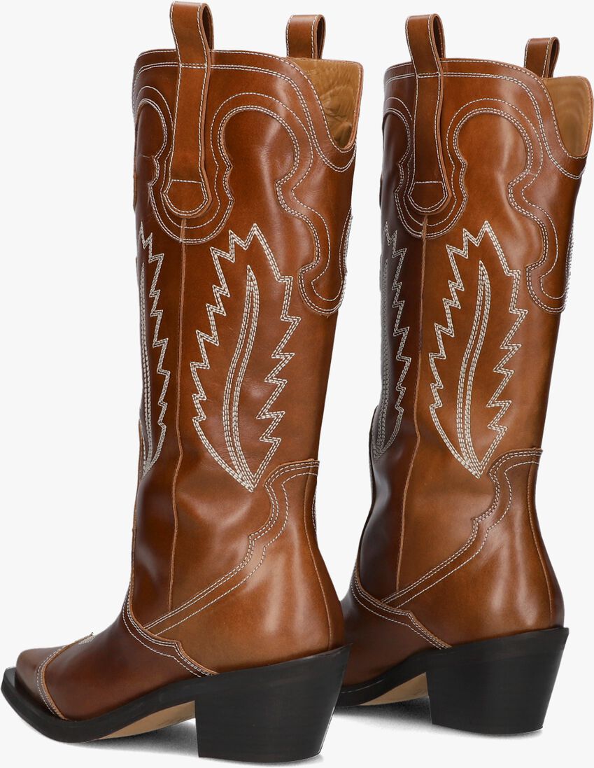 TORAL cognac toral cowboylaarzen motto